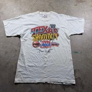 VTG 95 NBA Playoffs Texas Shootout Houston Rockets San Antonio Spurs Large Shirt